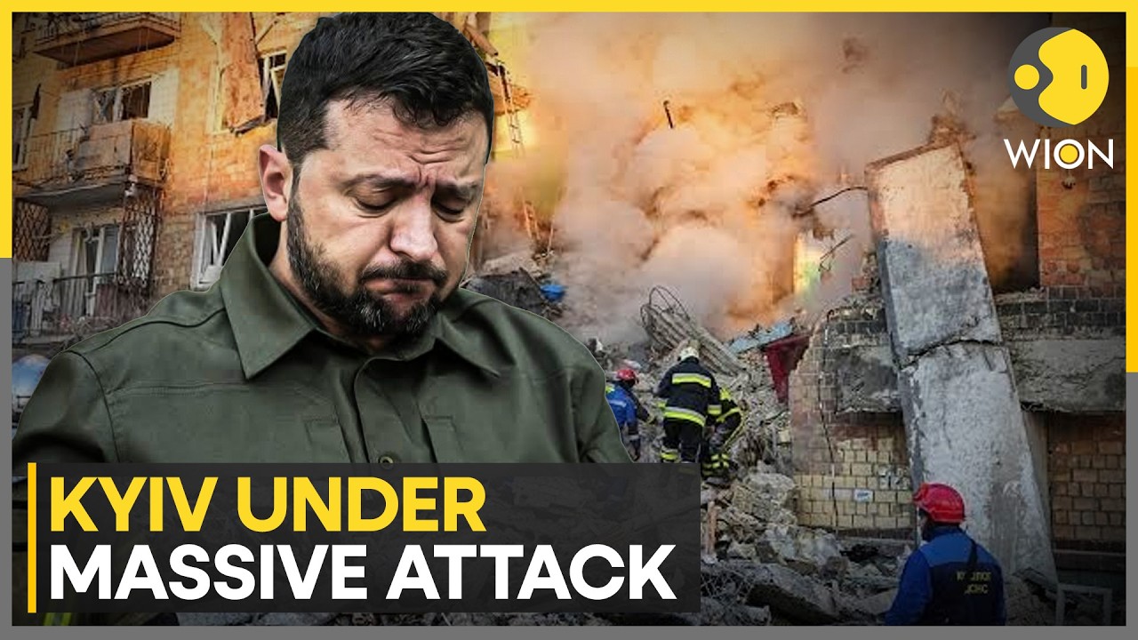 Russia Pounds Kyiv With Massive Missile Barrage | Ukraine Pleads For Patriot Missiles |War Escalates