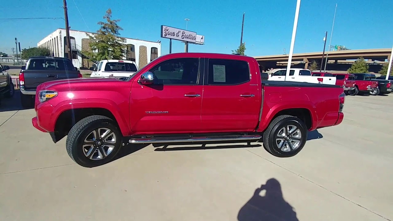 2016 Toyota Tacoma Limited at Toyota of Dallas - ask for Jose! - YouTube