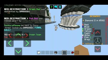 He killed a hacker in bedwars🤯 (Nethergames)