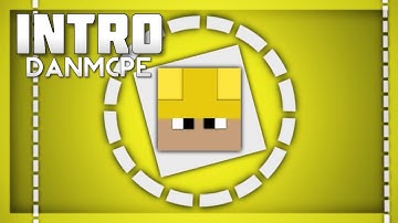 DanMCPE | 2D Animated Intro | Made on iOS