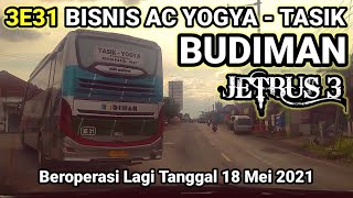 Bus Budiman Mulai Beroperasi Lagi Tanggal 18 Mei 2021 | Bus Budiman 3E31 Yoga - Tasik