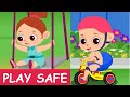 Play Safe Song And More Nursery Rhymes & Kids Songs | Videogyan | Learning Songs For Children