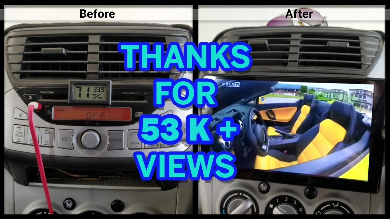 Affordable Android car stereo installation DIY on Maruti Suzuki 