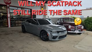 GETTING THE SCATPACK BACK AFTER A BAD ACCIDENT ||| WILL IT RIDE THE SAME??