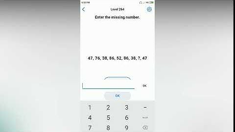 Easy Game - Enter the missing number - Level 264 solution