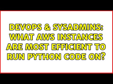 DevOps & SysAdmins: