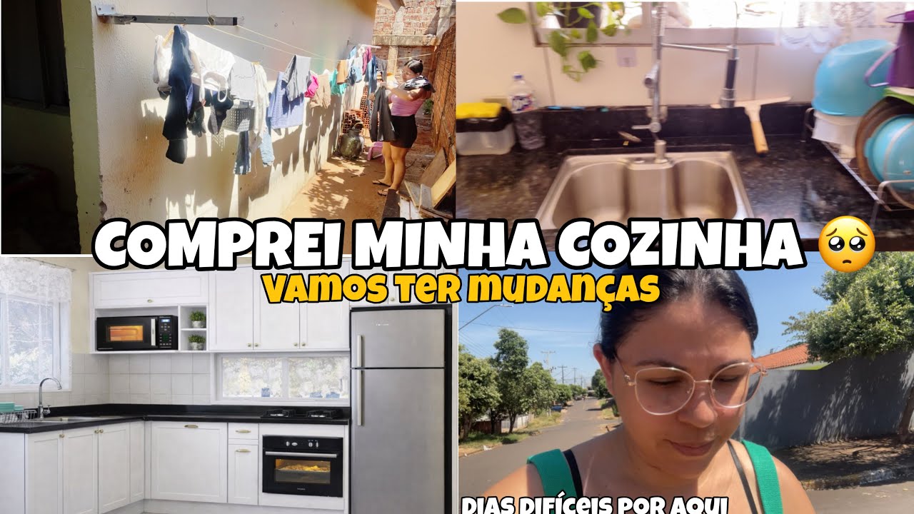 VLOG/NEM DOENTE AGENTE PARA🥺COMPREI MINHA CIZINHA COMPLETA DA HENN