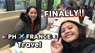 FIRST TIME TO TRAVEL ALONE TO THE OTHER COUNTRY (Philippines to France) || Nicole Beguña