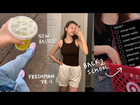 Come Dorm Room Shopping w/ Me! (college freshman)