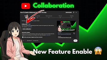Youtube (invite a collaborator) New Feature🔥| how to use Youtube invite a collaborator feature