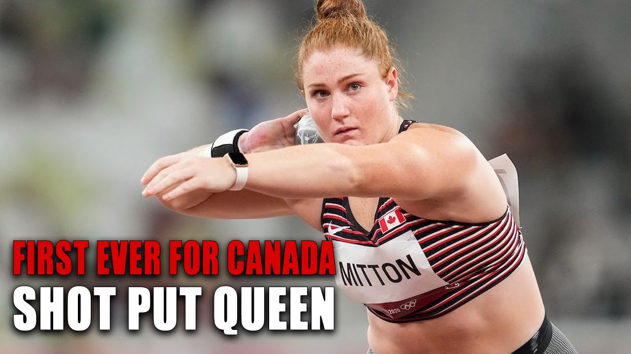 Sarah Mitton Makes History for Canada in Shot Put! 🇨🇦🥈