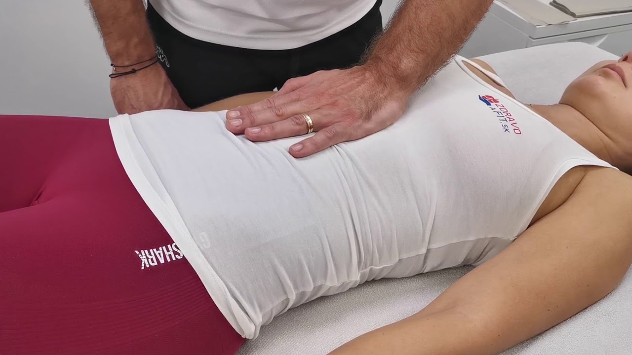 Manuálne uvoľnenie hypertonickej bránice