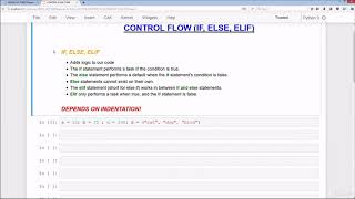 #11 Python tutorial-Python for beginners|Control Flow(If,elif,else)