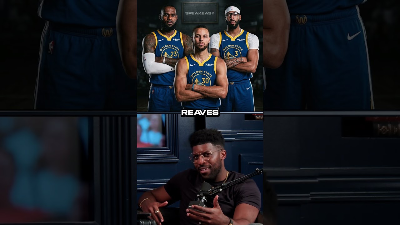 Do you wanna see Lebron, AD, & Steph on the Warriors? #warriors #lebronjames #stephcurry