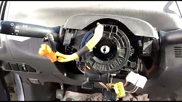 How to Change the Clock Spring on Prius V 2012-2018