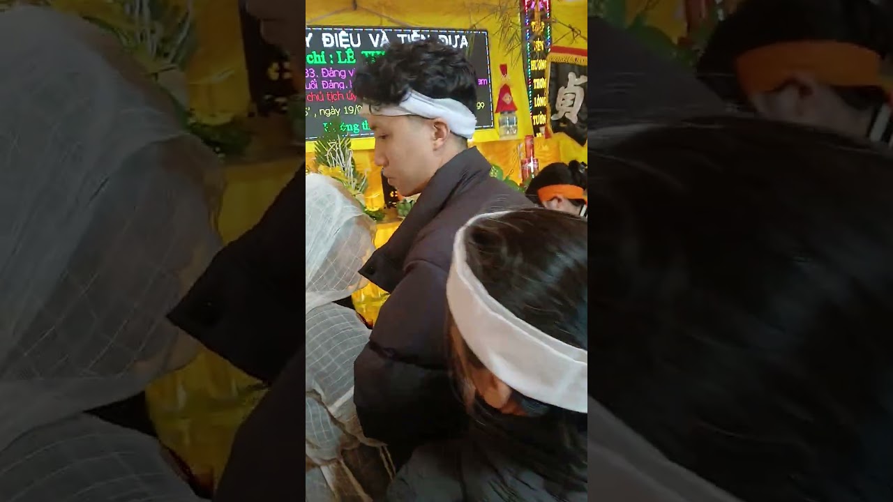 Lễ Tang cụ bà Lê thị Thưởng. 