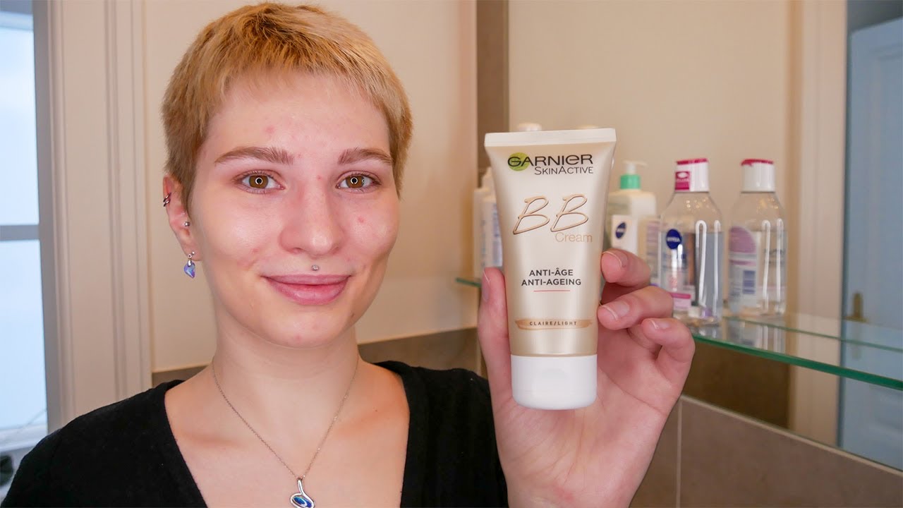 gennemsnit bur At placere Garnier Skin Active BB Cream Anti Aging Review and Demonstration - YouTube