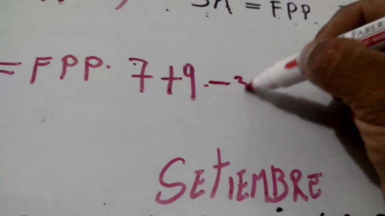 como se calcula fecha parto