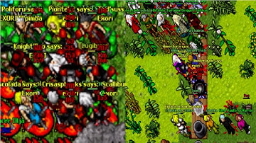 Old Tibia - XANTERA PK COMPILATION by NLO (2006 7.81)