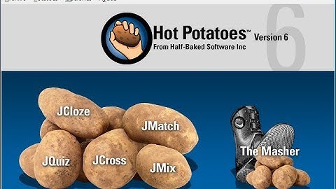 EJERCICIO HOT POTATOES EN MOODLE COMO SCORM