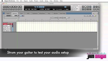How to use JamOrigins MIDI Guitar with MOTU Digital Performer 8