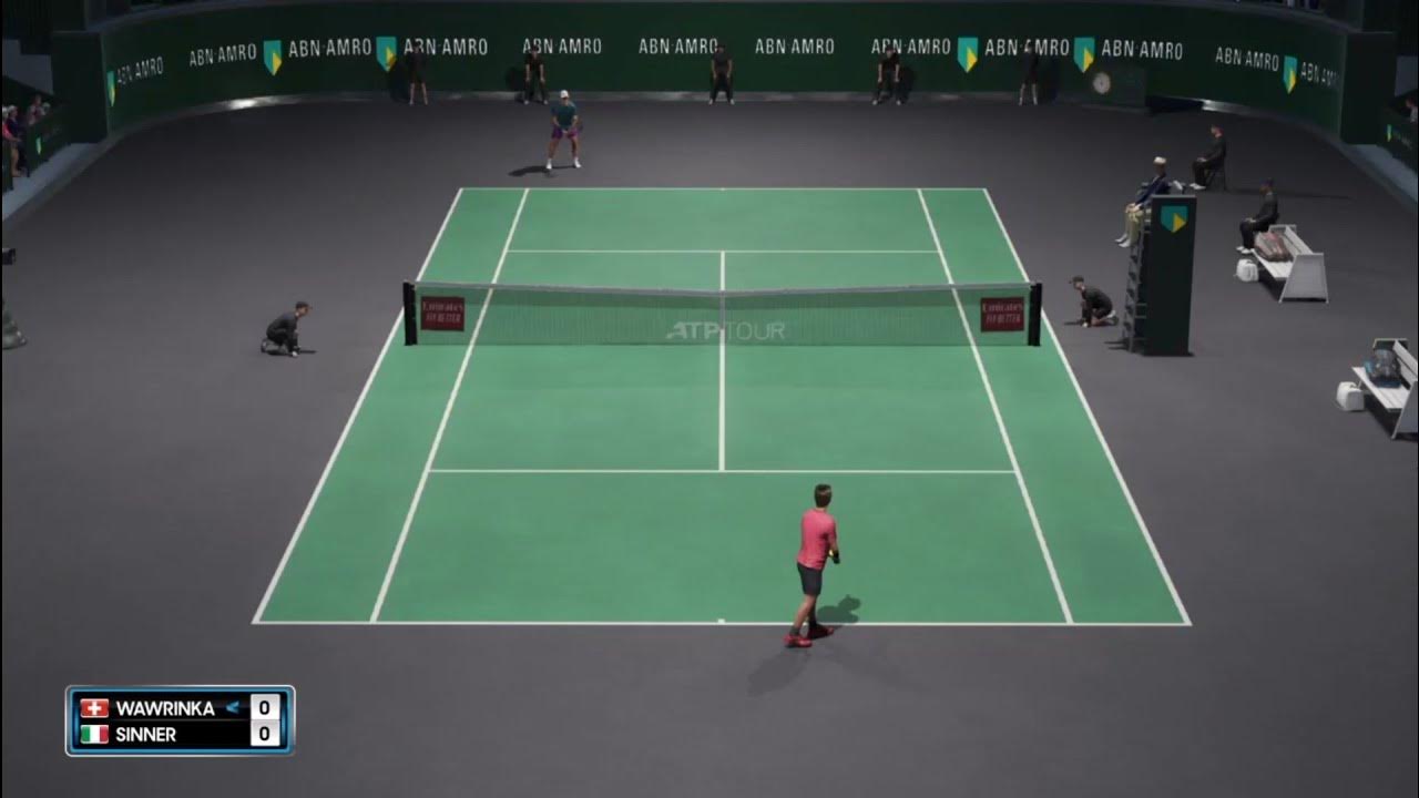 Rotterdam ATP 500 Stan Wawrinka vs Jannik Sinner AO Tennis 2 PS4
