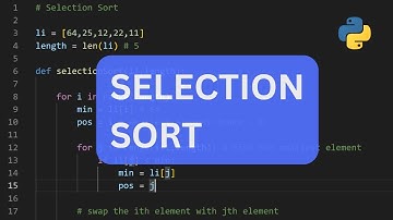 SELECTION SORT - Algorithm + Code | HINDI