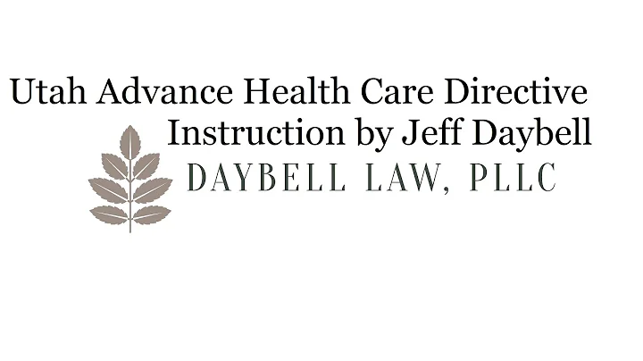 Utah Advance Health Care Directive