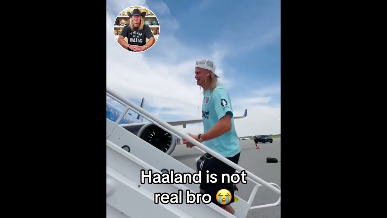 Erling Haaland is an international treasure šš (via @herrelandslaget/TT)