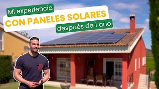 Mi experiencia con placas solares tras 1 año | Opinión