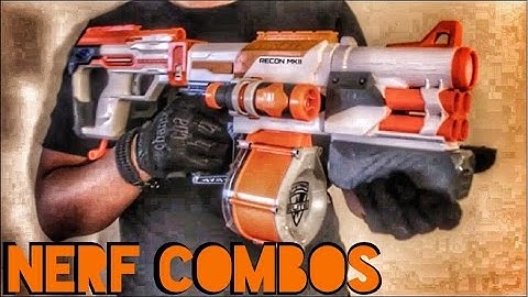 [NERF COMBOS] Nerf Modulus Blasters! (Nerf Tri-Strike, Nerf Modulus ECS-10, and More!)