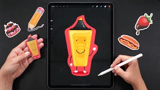 How To Create a Custom Digital Art Sticker + Giveaway screenshot 1