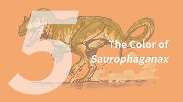 Donald the Saurophaganax 5: Color | Learn to Draw Dinosaurs with ZHAO Chuang