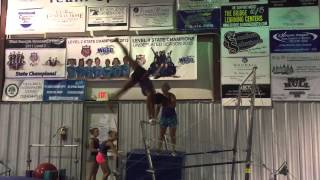 Putting together bar routine August 2015 0323