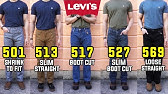 Levi's Original VS Shrink To Fit Explained in 20 Seconds! 🤯 (501 VS 501  STF) - YouTube