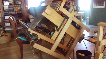 Getting Ready to Weave - Tying up the Treadles | Sky Loom Weavers