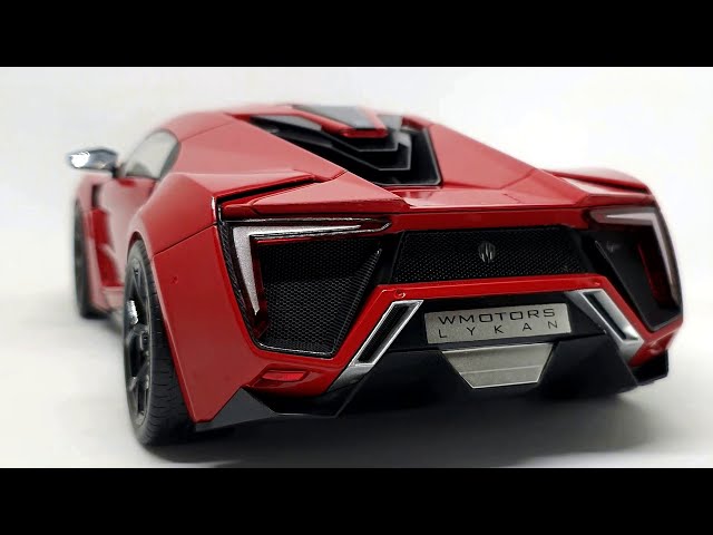 1/18 Lykan Hypersport in Diecast by Autocraft - YouTube