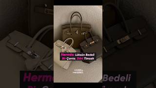 1 Çanta 4 Timsah: Hermes Lüksün Bedeli 👇