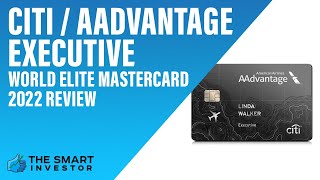 Citi / AAdvantage Executive World Elite Mastercard Review: Low Cash Back Rate, Great Extra Perks
