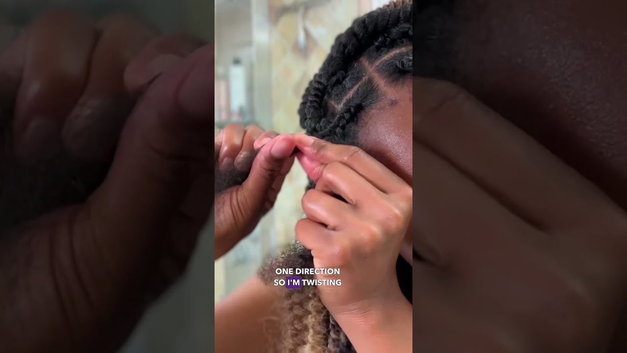 The Trick To TIGHT Jumbo Passion Twists No Rubber Band Passiontwist Protectivestyle