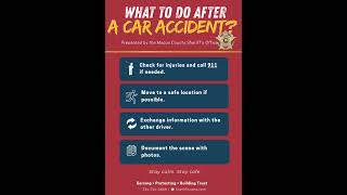 What should you do after a car accident