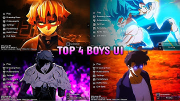 Top 4 Anime Boys UI For MCPE 1.21+ 🔥 | Betmc Anime UI Pack