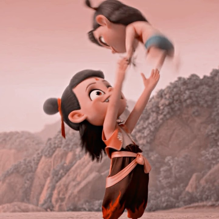 🎈Ne Zha (2019) | She saw a friend. They only saw a monster.⚫ #edit #movie #nezha