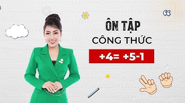 .BÀI 10 : ÔN TẬP CÔNG THỨC + 4 = +5 -1 (HỌC TOÁN FINGER MATH NHẬT MIỄN PHÍ)