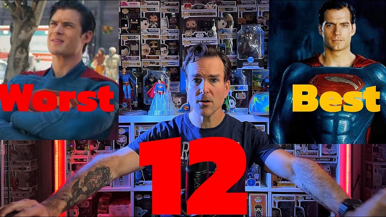 Every Superman Suit Ranked WORST to BEST (Live-Action)