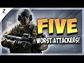 5 Worst Attacking Operators - Rainbow Six Siege