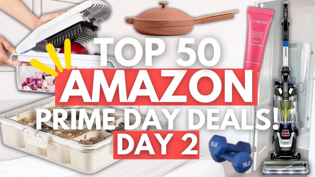 50 BEST Amazon Prime Day Deals *Day 2* - YouTube