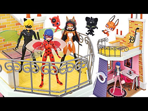 Ladybug Marinette and <strong>Black</strong> Cat, Rena rouge Miraculous Small <strong>doll</strong> Action Figure | PinkyPopTOY