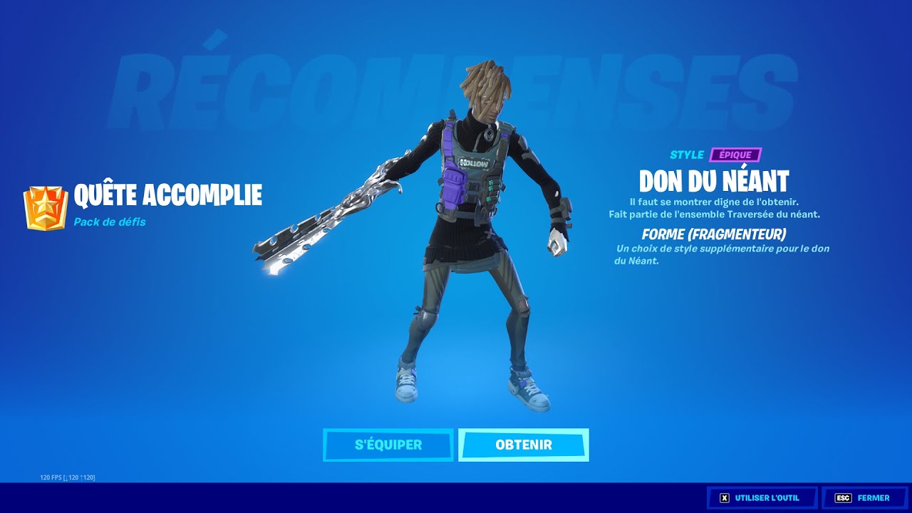 Fortnite : Pioche Tailleuse véloce, comment la récupérer