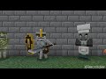 All the mobs from the Minecraft Dungeons Replicas mod